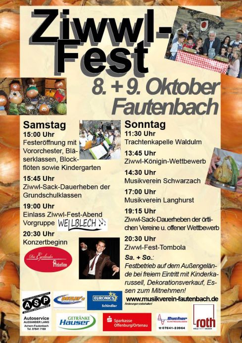 Ziwwlfest Fautenbach